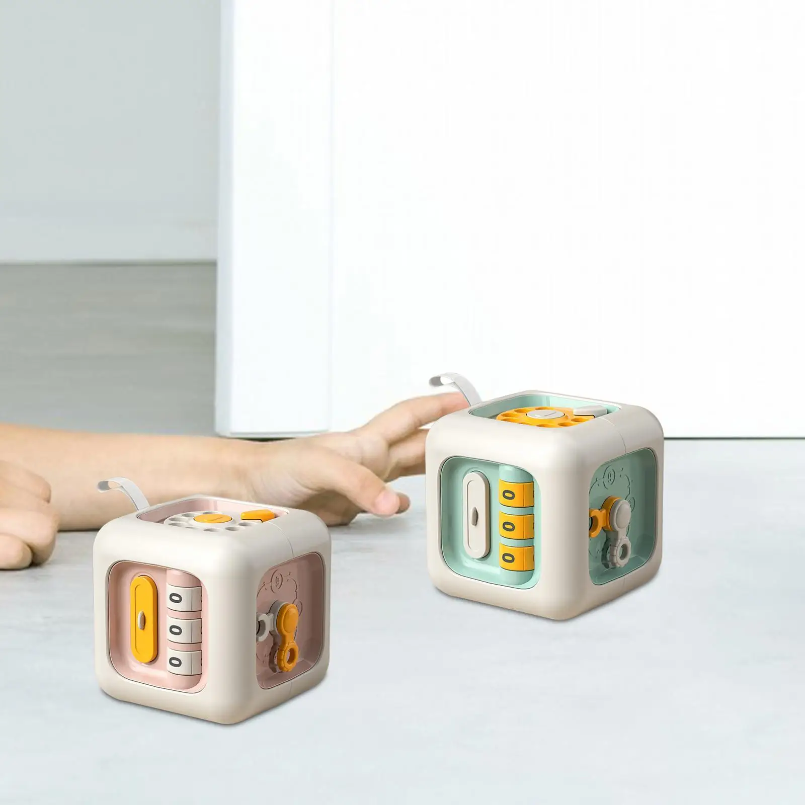 Activity Cube Toy, Parent Child Interactive, Montessori Toys for Baby Children Birthday Gift