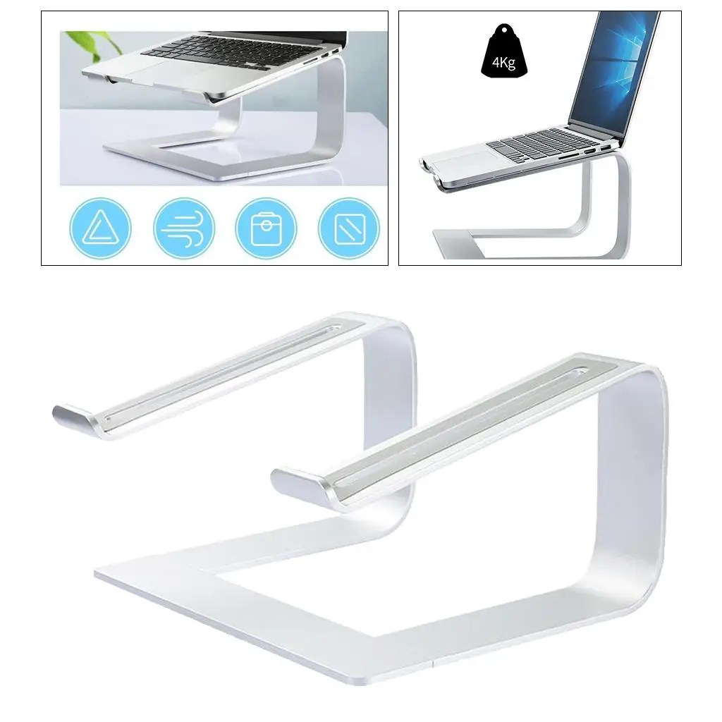 Laptop Stand Ergonomic Aluminum Laptop Holder Laptop Riser,Compatible with All
