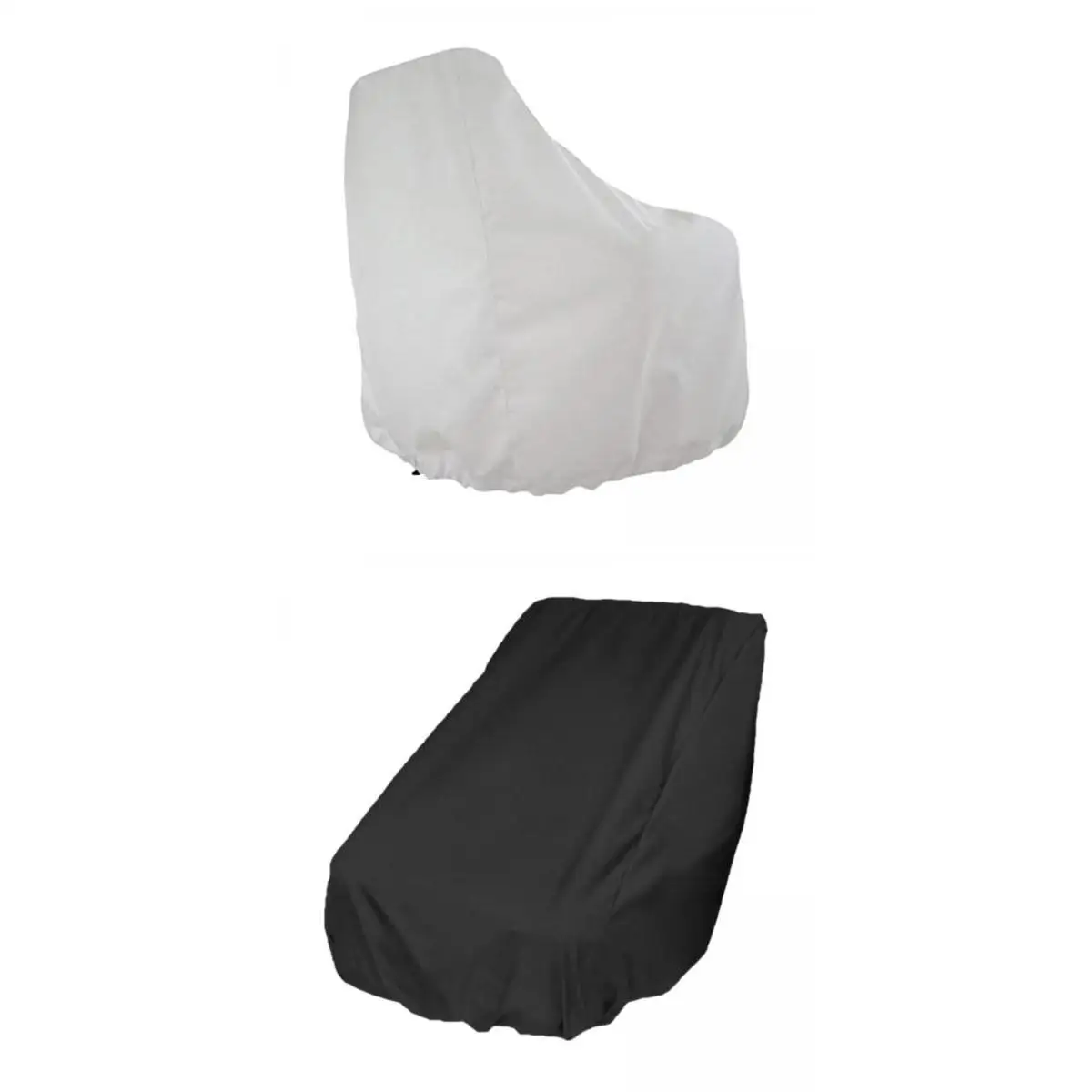 2 Pieces Boat Seat Cover Outdoor Dustproof Heavy-Duty Ship Bench  Cover