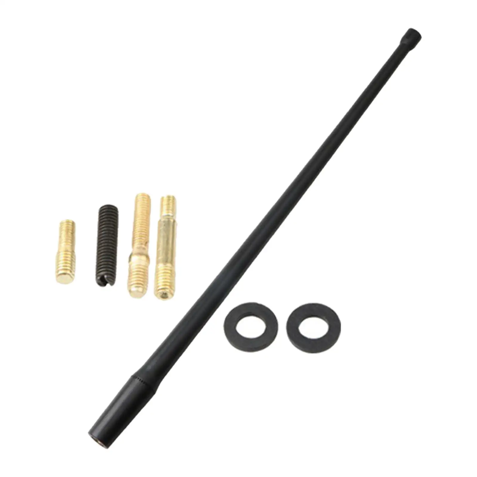 Vehicle Length 33.5cm Universal Car Short Antenna for All Car Truck SUV Accessory Spare Parts Black Color Widely Used Durable