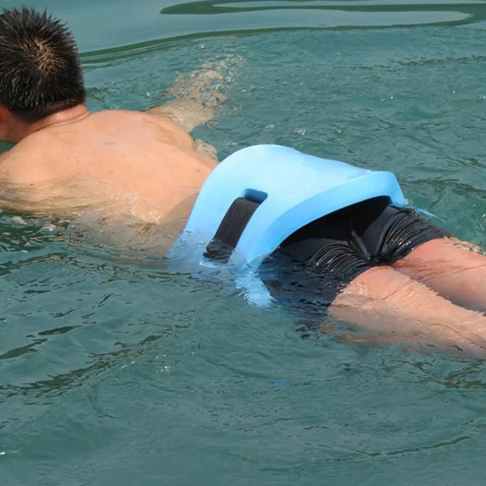 Swimming Waist Belt, Swim Training Belt, Kick Board EVA Float Swim Learning Gear Adjustable Buoyancy