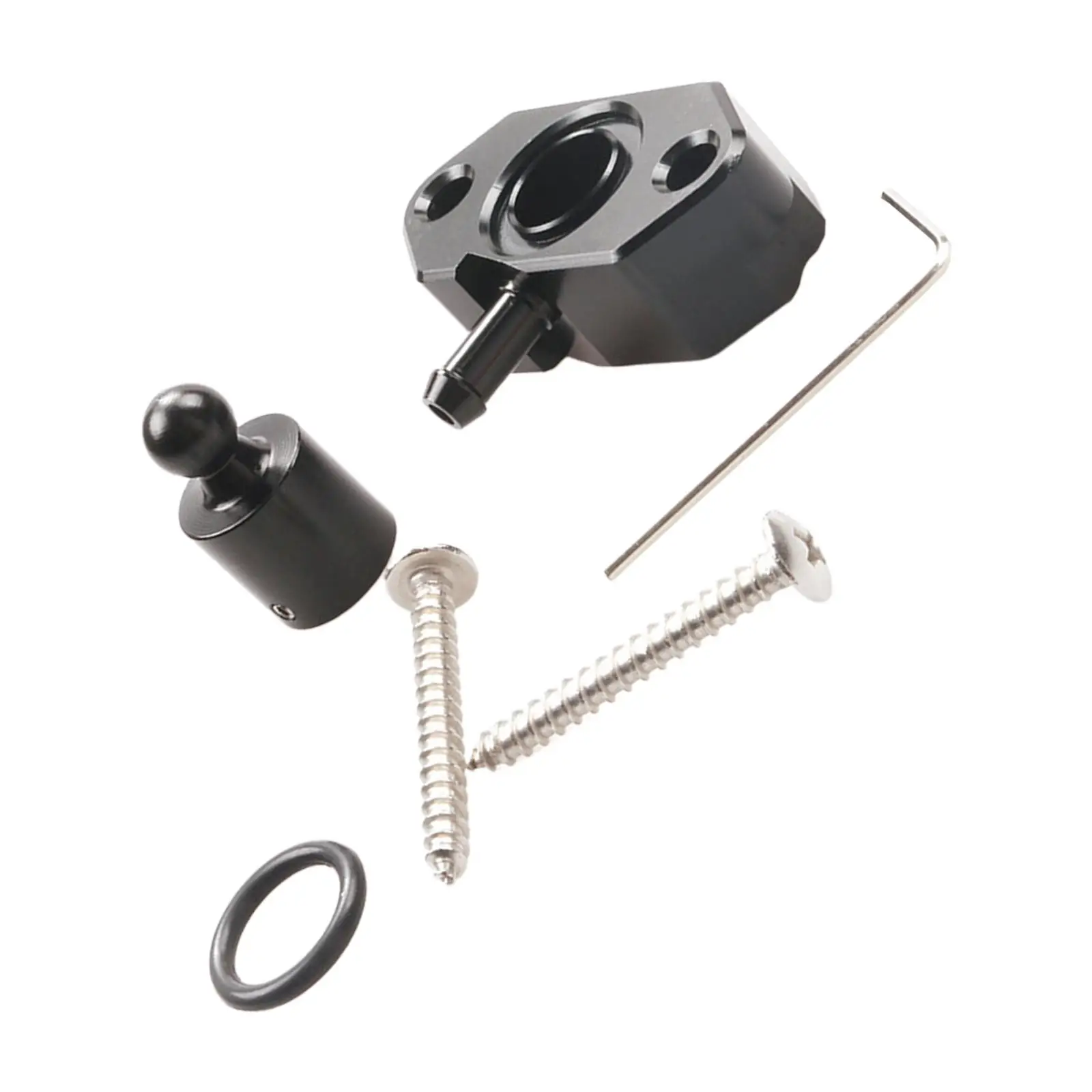 Aluminum Turbo Boost Tap Kit Vacuum Adaptor Hu-Fbov1046A Adaptor Kit for VW 1.4T Boost (Map) Sensor and Intake Manifold