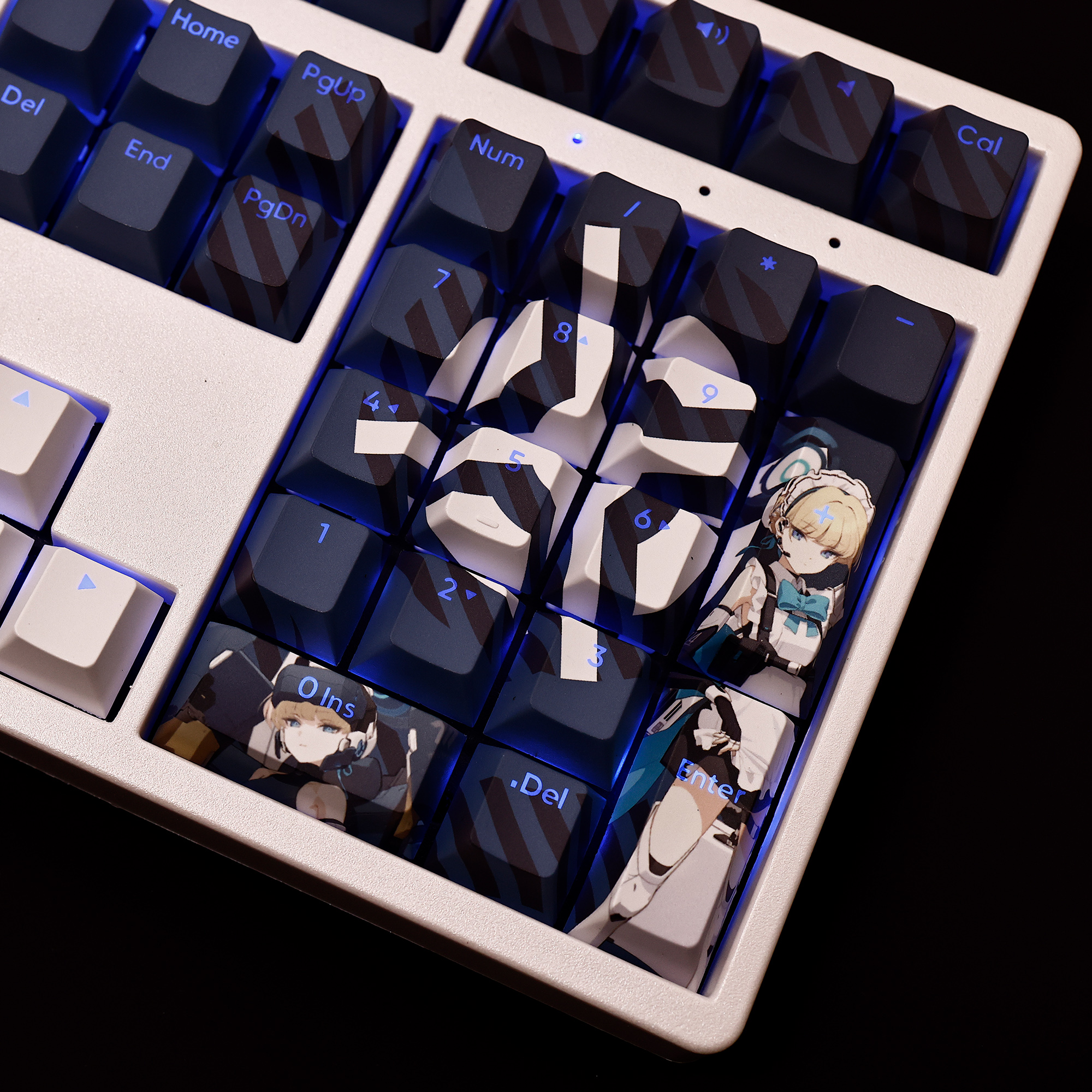 de Anime, Beauty Girl Key Caps, Cereja