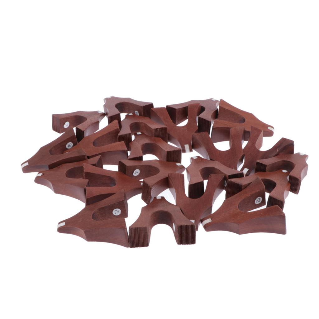 21pack Exquisite Redwood Guzheng Bridge Chinese  Gu Zheng Replacement