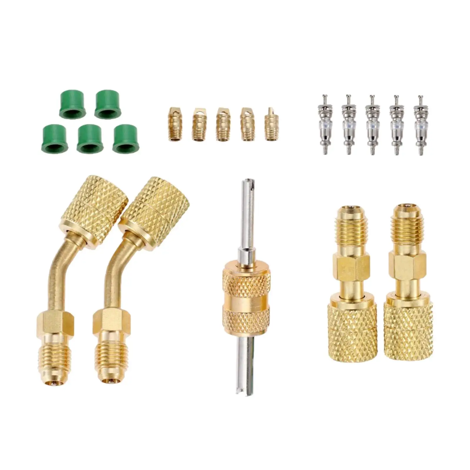 R410A Adapter Brass Small Split Adapter for Refrigeration Spare Parts