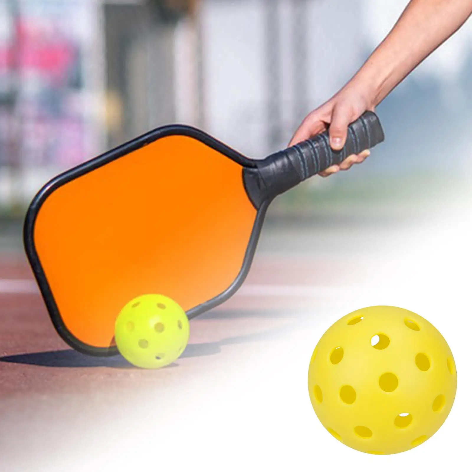 Luminous Pickleball Ball Professional quality 40 hole competition ball specially