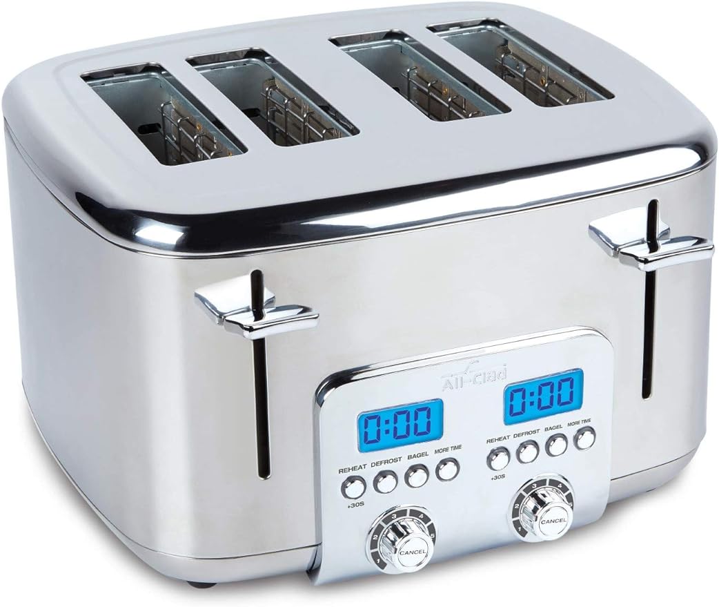 Title 1, All-Clad 10942223917 Digitaler Toaster aus Edel...