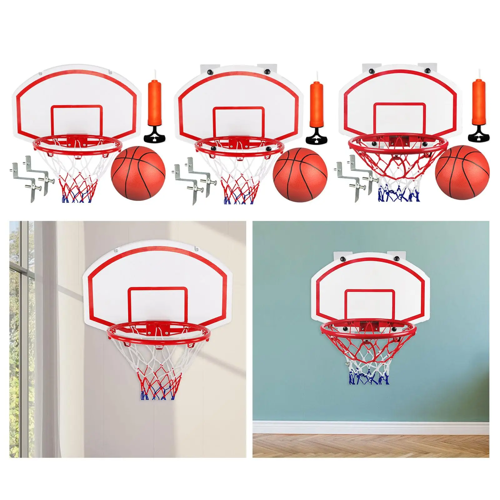 Wall Mounted Basketball Hoop Set Basketball Hoop over The Door for boy gift