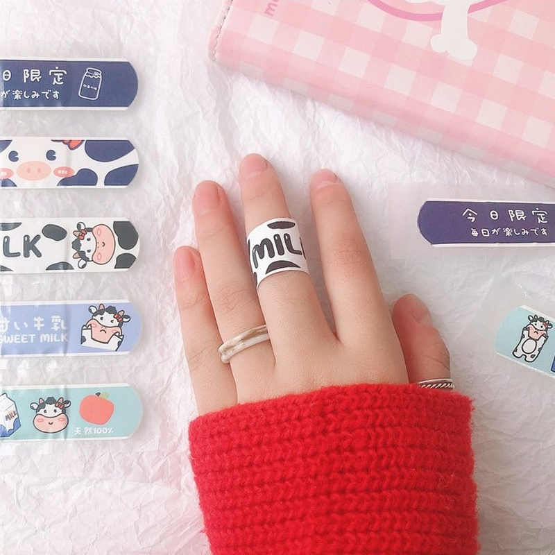 20pcs/box Waterproof Bandages First Aid Hemostasis Band Aid Stickers Cute Cartoon Animals Pig Plaster Wound Emergency Kit