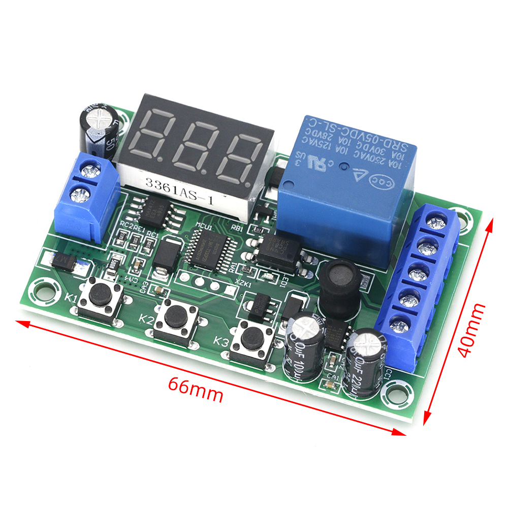 display digital interruptor alarme de sobrecorrente controlador do motor proteção stall 12v