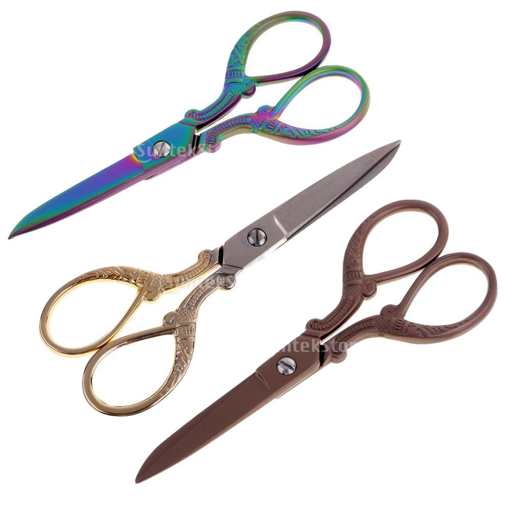 Stainless steel tailor sewing scissors 13 cm DIY tool all 3 colors