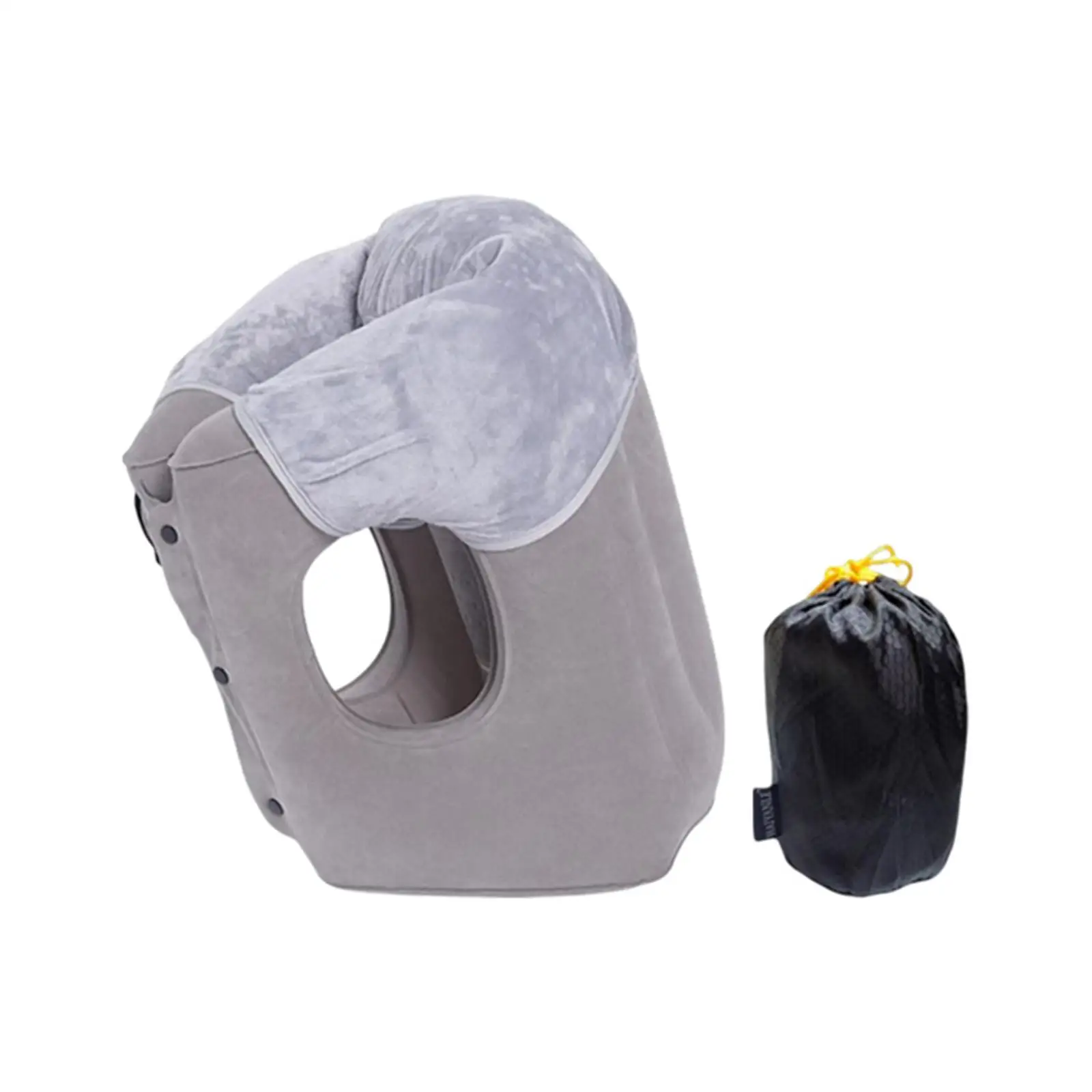 Inflatable Air Pillow Comfortably Support Head for Train Car Sleeping