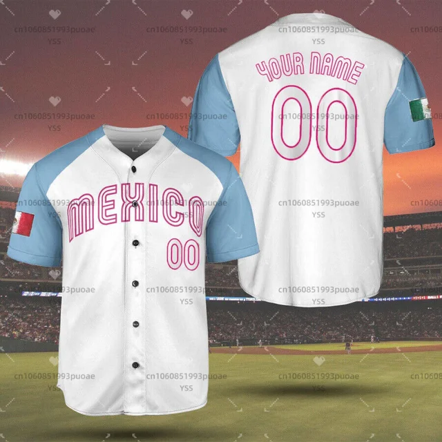 Baseball Jerseys Mexico 7 URIAS 56 AROZARENA 34 Jerseys Embroidery