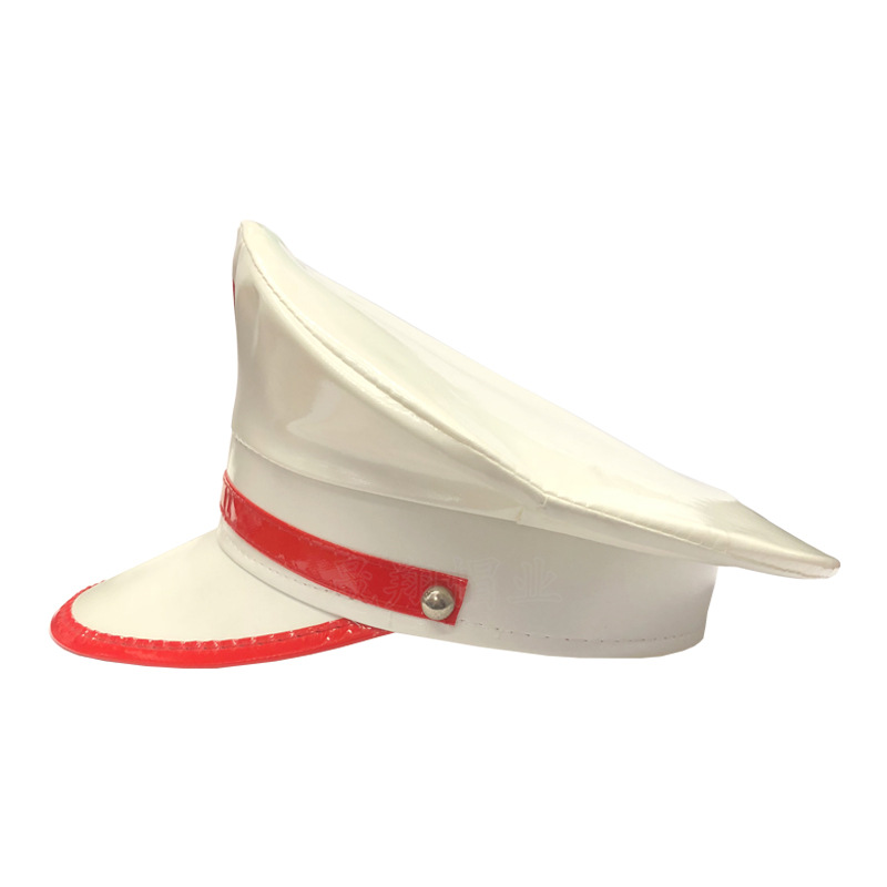 Rotes Kreuz Ärzte Krankenschwestern Hüte für Karneval Weihnachten Party Cosplay Kappe Baumwolle Plaid Abzeichen Rollenspiel Lustige Berets – Detail 19