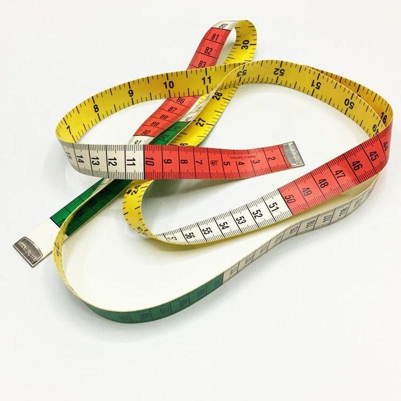 1.5M Color Body Measuring Tape Sewing Tailor Soft Ruler Garment Measure Ruler Sewing Measuring Tape With Snap Fasteners – Detail 4