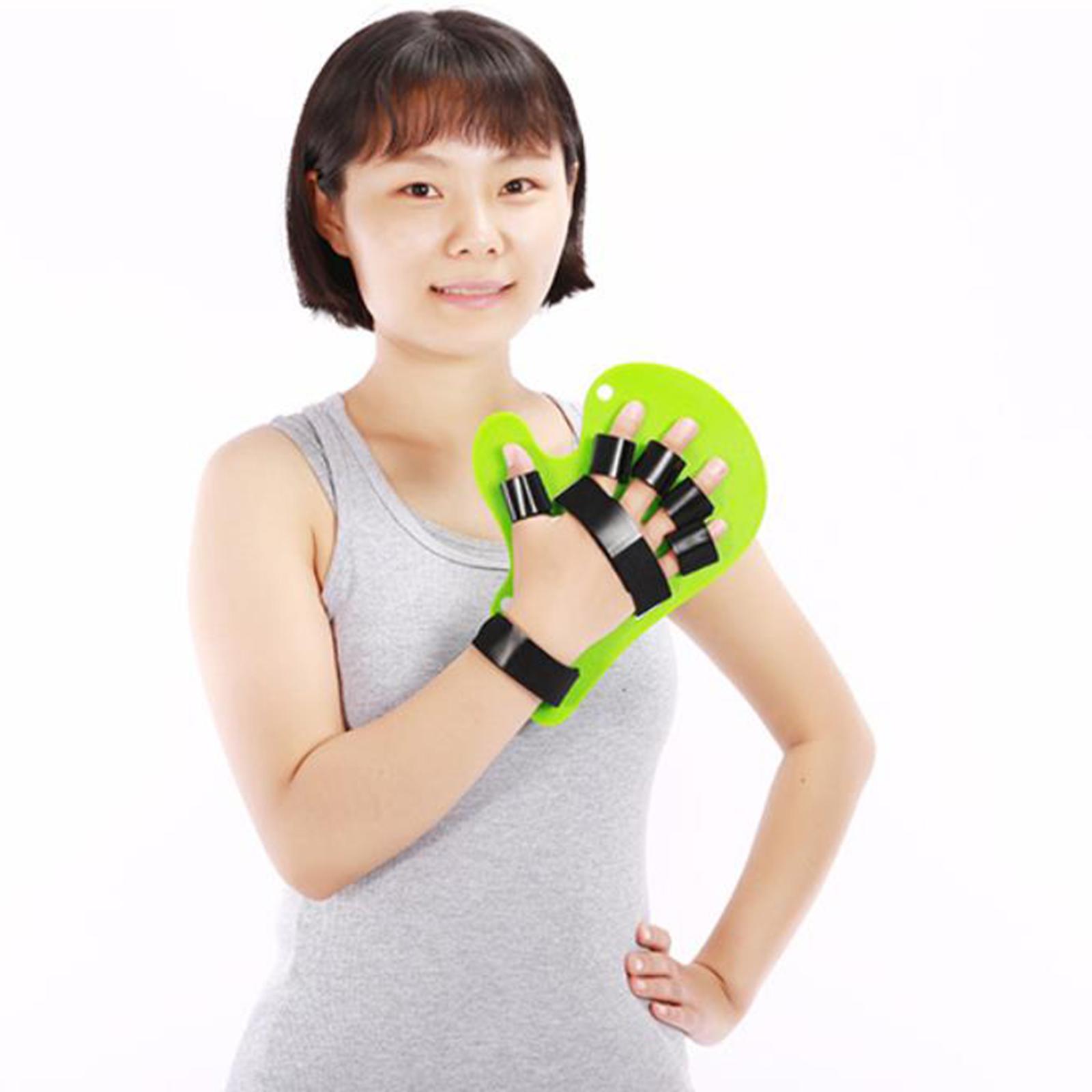 Finger Points Fingerboard Recovery Gloves Extended Training Device Support for Stroke Patients Hemiplegia Fits Left Right Hands