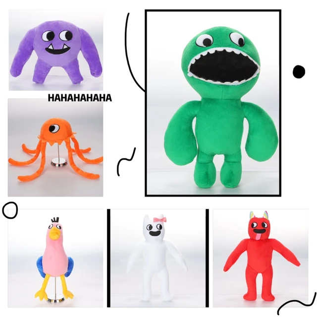 Garten Of Banban Plush Toys, 6 Pieces Of Cute Banned Garden Plush Monsters  For Kids, Jumbo Josh Opila Bird Plush Toys, Suitable For Children Fan Gifts