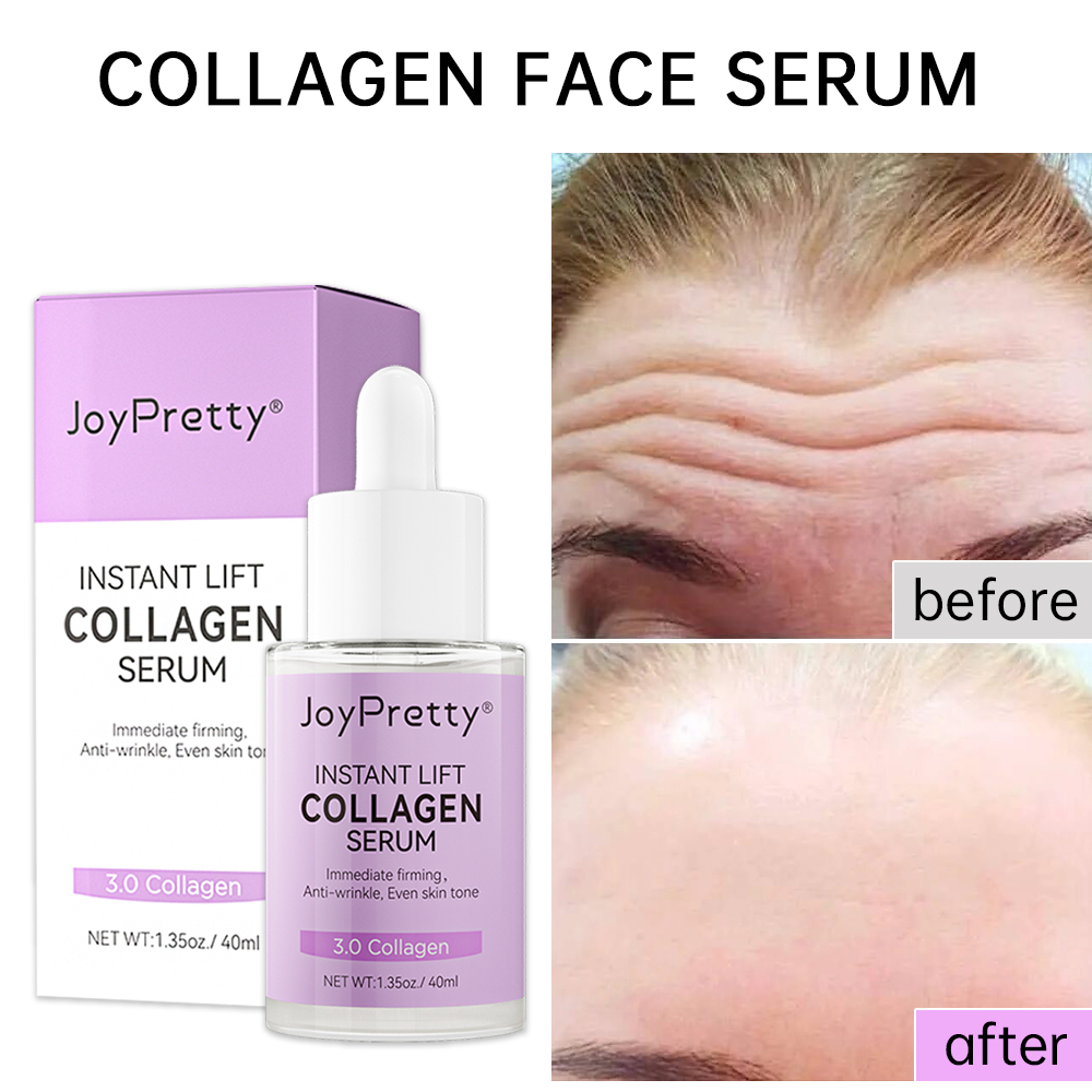 Best of Collagen Face Serum Wrinkle Removal Anti Aging Hyaluronic Acid Forehead Fine Lines Lifting Facial Serum 40ml Skin Care Beauty Reviews & Tips