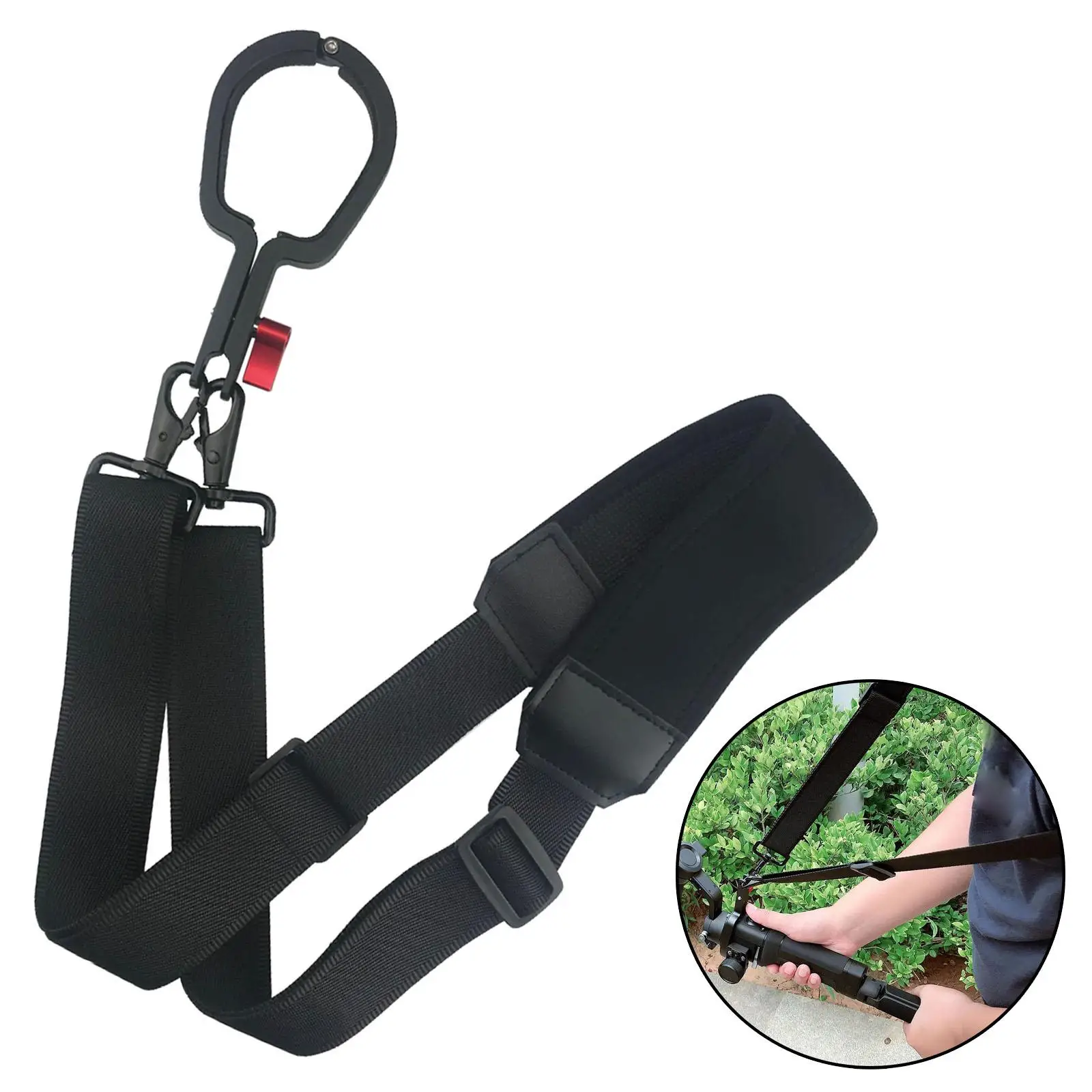 Handheld Stabilizer Hanging Strap Buckle Neck Shoulder Strap Belt Rope Ballhead Belt Sling Clasp for DJI Ronin SC Non Slip