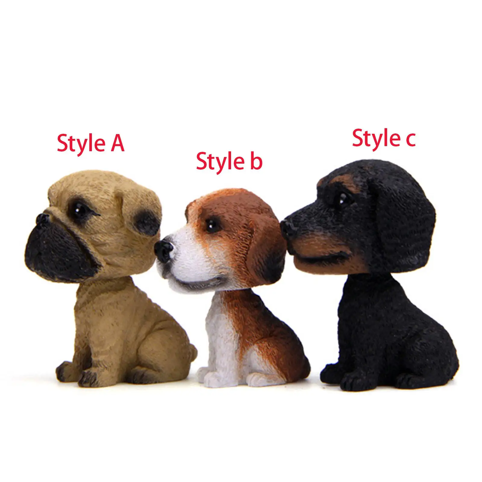Swaying Dogs Car Ornaments Interior Accessories Resin Universal Creative