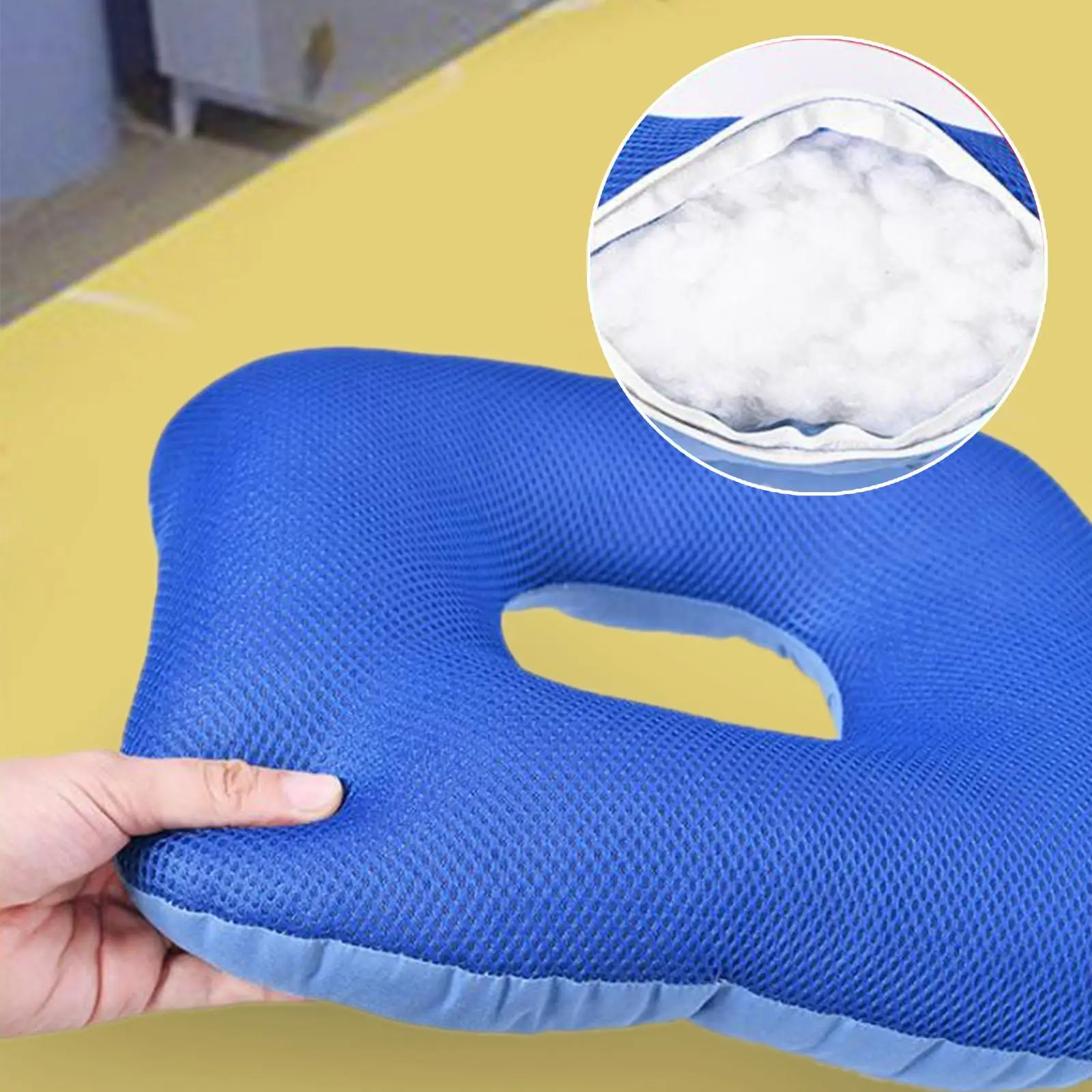 Seat Pad Cushion Easy to Clean Support Portable Support Donut Cushion Tailbone Cushion for Office Chair Long Time Sitting Car