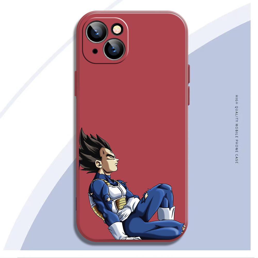 Vegeta Dragon Ball Phone Case For Capinha iPhone 11 SE 2020 8 Plus 7 7P 11 12 13 Max Pro Mini 6 6s X Xr Xs Wrx4 Ultra Android iphone xr case with card holder