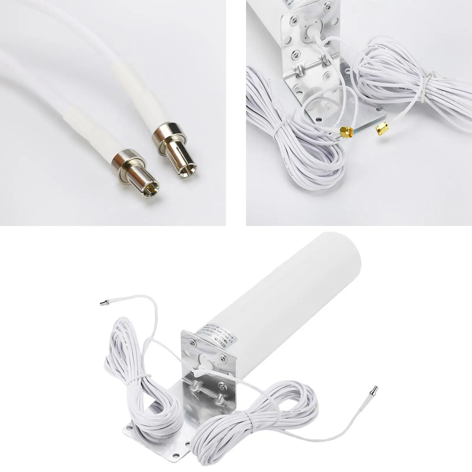 4 External    10-12dBi for 3G 4G Router  698-2700 Crc9 Outdoor  Mobile 