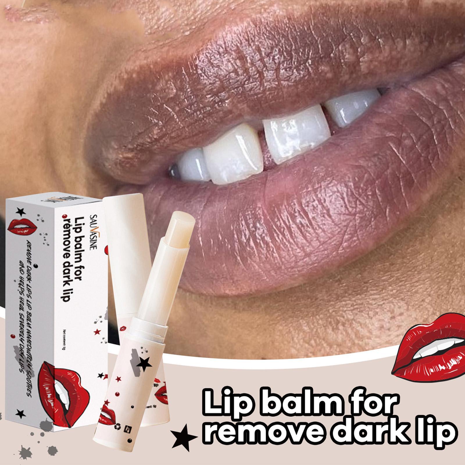 Best of Pure Natural Lip Whitening Lightening Bleaching Black Removal Balm Eliminate Uneven Darkness On Lips Treatment Care Reviews & Tips