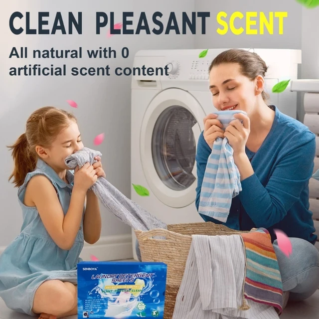 Detergent Sheet Laundry Tablets Underwear Children Clothing Soap