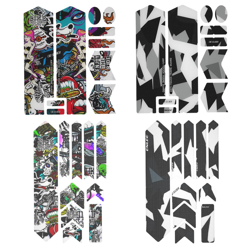 for Tape Mountain Bike Protective Stickers Set High