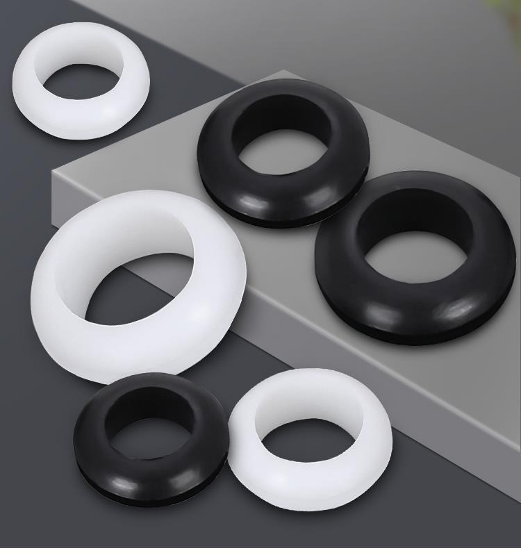 Description Picture 3 of itemRubber Double-Sided Protective Ring Seal Ring Grommet through Hole Wire Sleeve O-Ring Distribution Box Chassis Protective Ring B