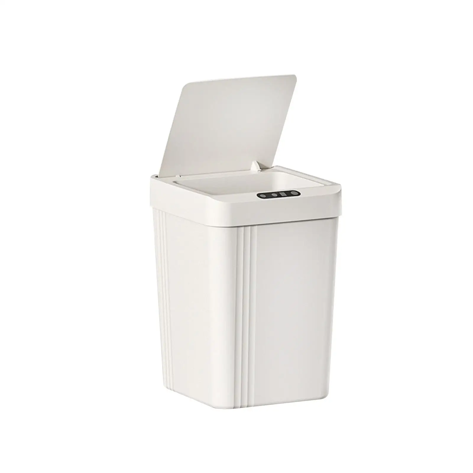 Motion Sensor Trash Can Modern 13L with Lid Sealed Intelligent Garbage Bin for Living Room Bathroom Laundry Room RV Dorm Room
