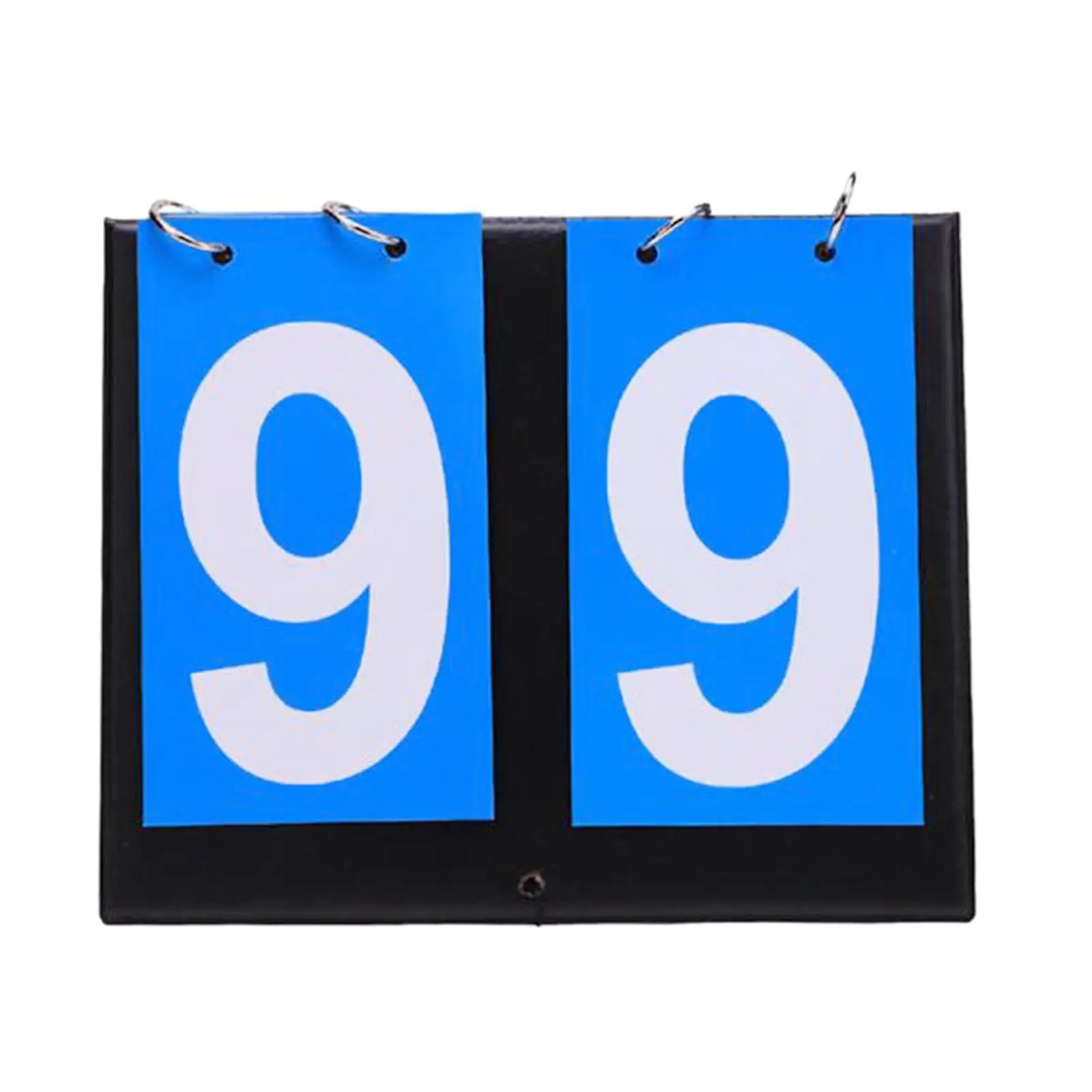 Multipurpose Table Scoreboard Flips up Detachable 2 digits Score Keeper for Basketball Indoor Sports Team Games Competition Ball