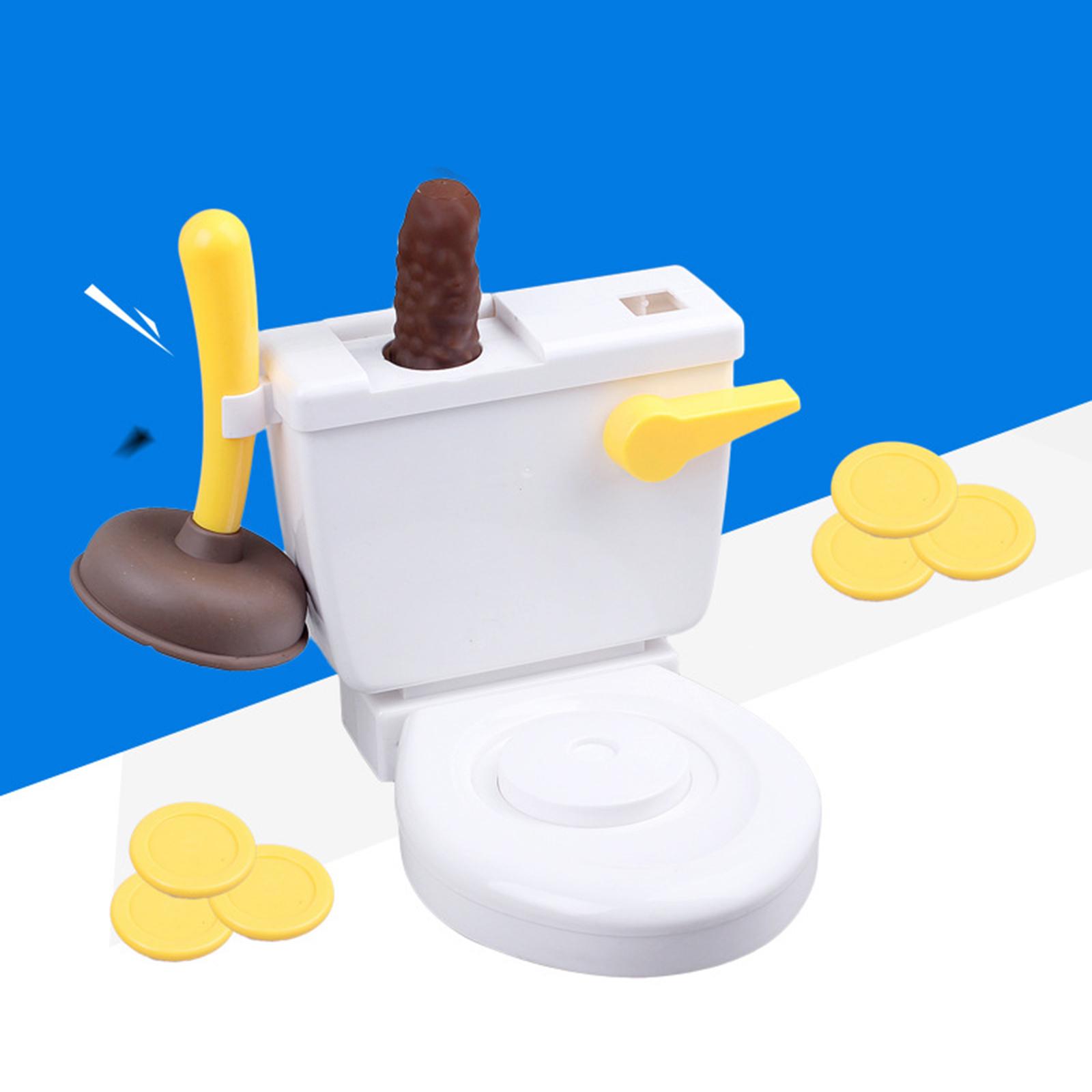 Strange Pooping Toilet Game Prank Joke Toy Hilarious Prankster Joke Stuff Tricky Toys for Children Family Kids Boys Girls Adults