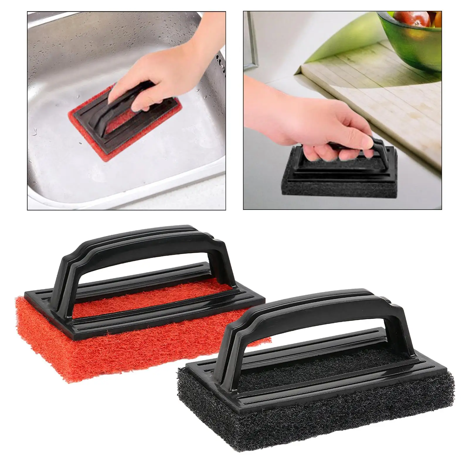 Pool Brush Lightweight Swimming Pool Cleaning Brush for Bedroom Wall Tile Floor Kitchen Swimming Pools, Spas & Hot Tubs