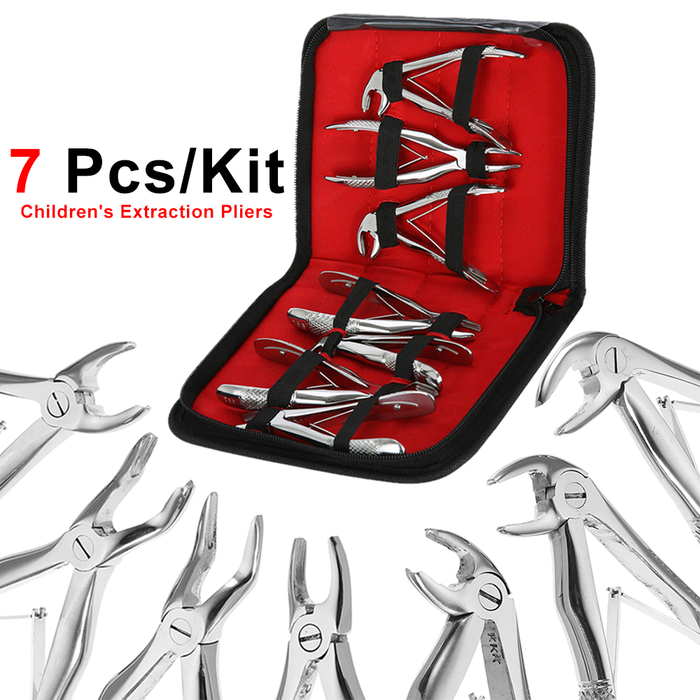 Best of 7Pcs / Set Children&#039;s Extraction Pliers Kit Dental Stainless Steel Orthodontic Forceps Lab Instruments Tooth Forcep Tools Reviews & Tips