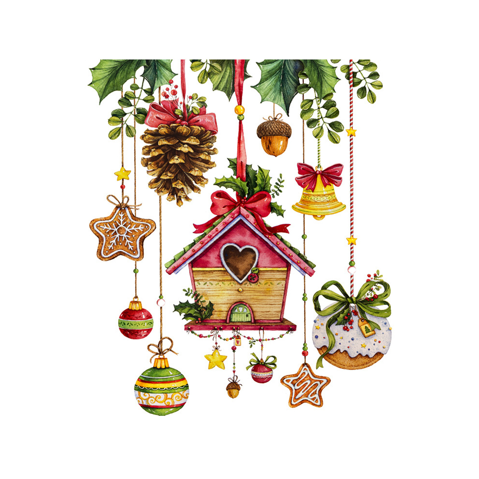 Description Picture 2 of itemChristmas Window Stickers Merry Christmas Decoration For Home Kids Room Wall Mirror Sticker Window Glass Sticker New Year 2023
