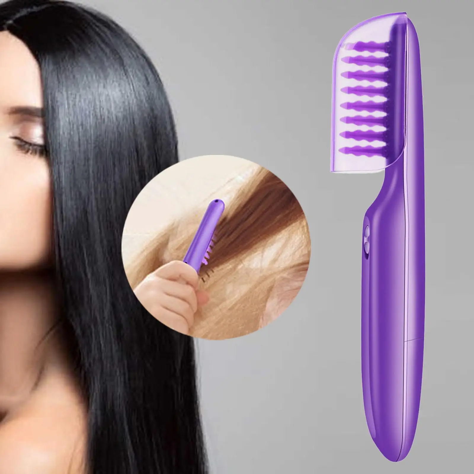 Electric Hair Brush Comb Wet or Dry Wet Fine Detangle Comb for Hairdressing