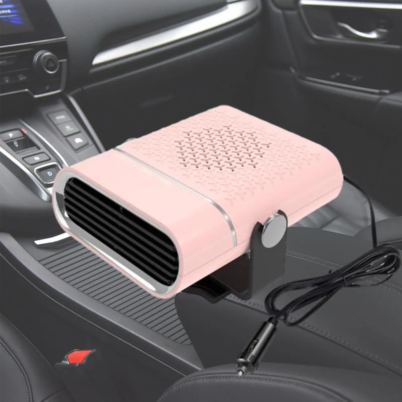 Car Heater for Winter 2 in 1 Rotatable Windshield Defroster Demister 260W Heating and Cooling Auto Vehicle Heater Car Fan Heater