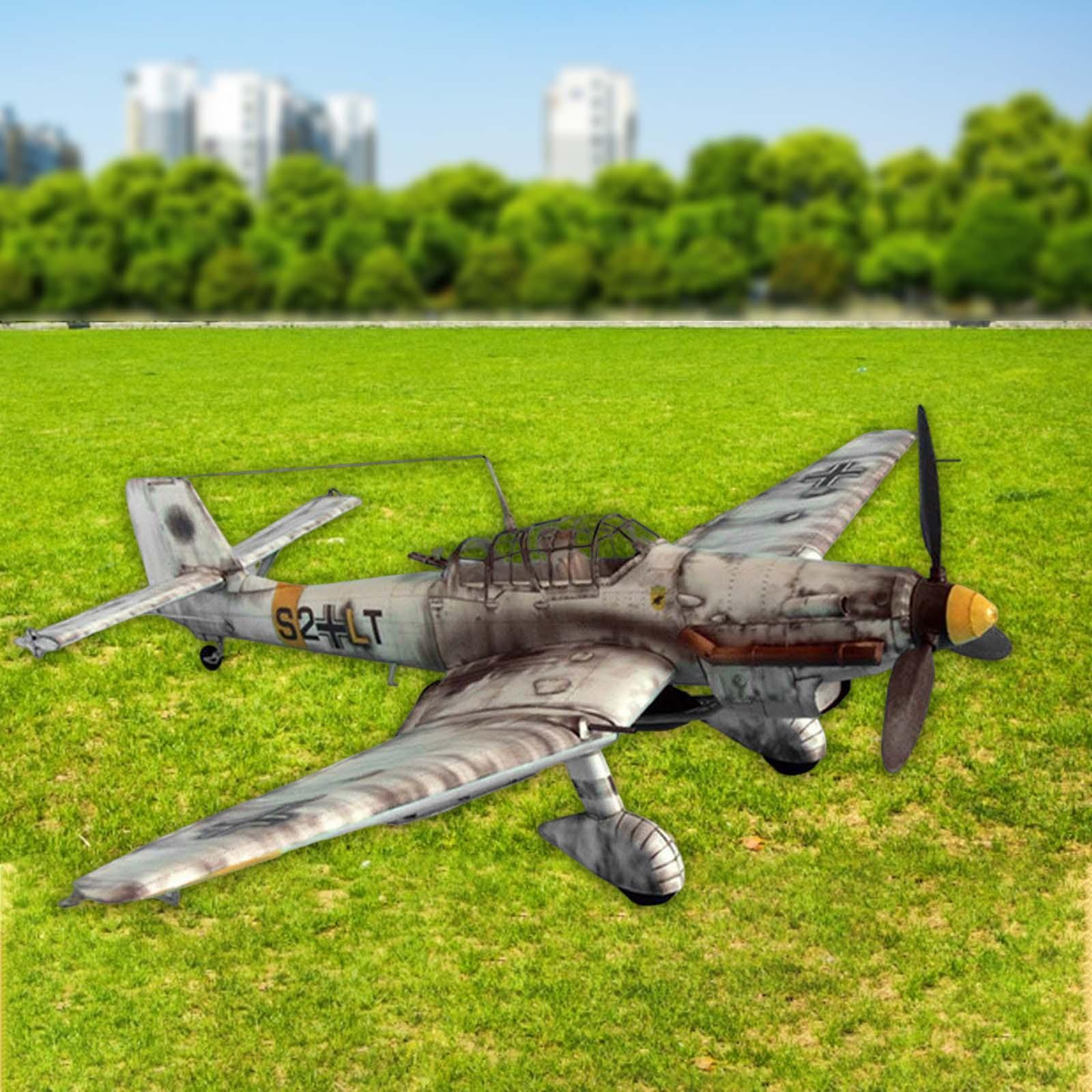 1/33 3D Bomber Fighter Assemble Paper Model Kit DIY Toys Education Toys Papercraft for Adults Boys