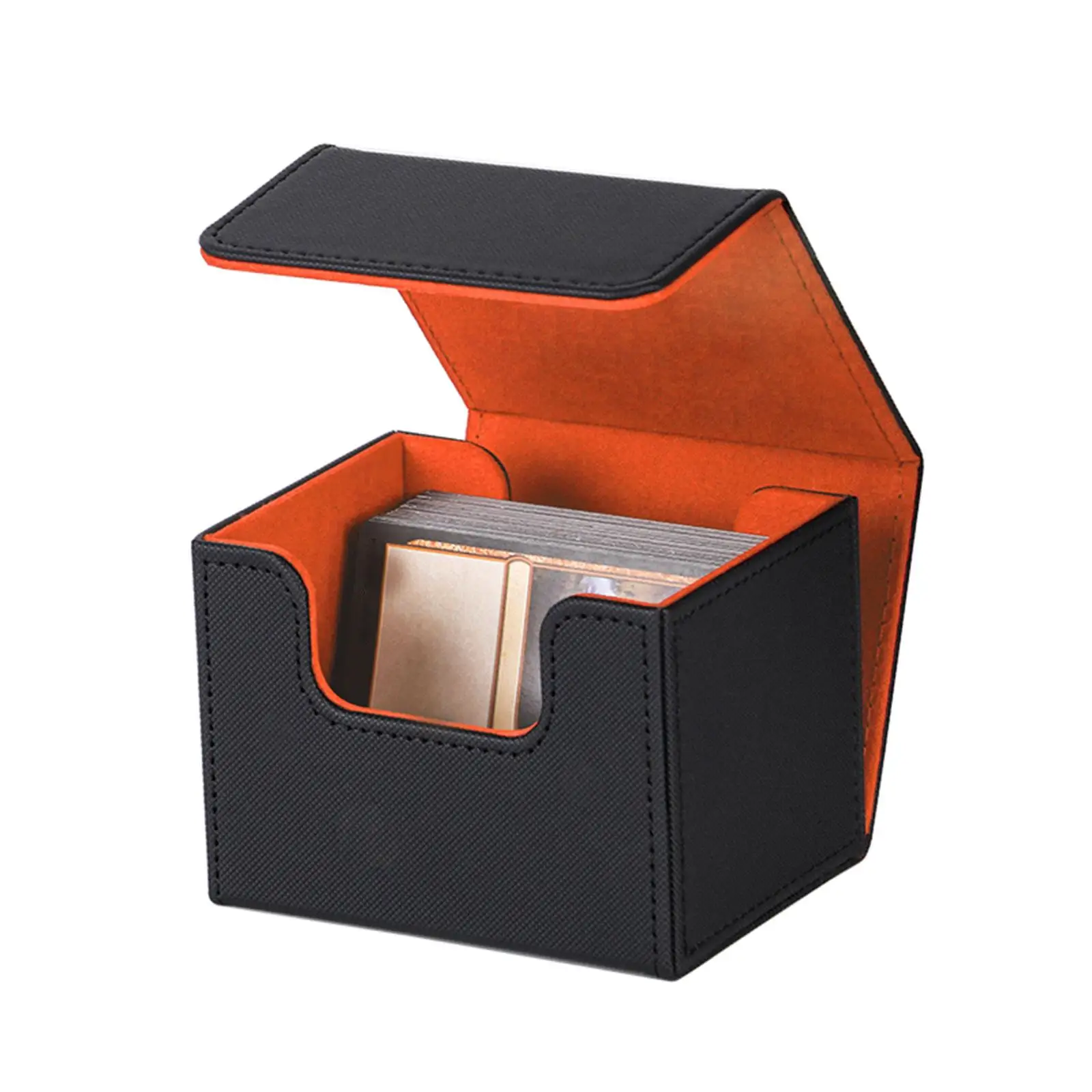Trading Card Deck Box Storage Container for 100+ Cards Baseball Card Case