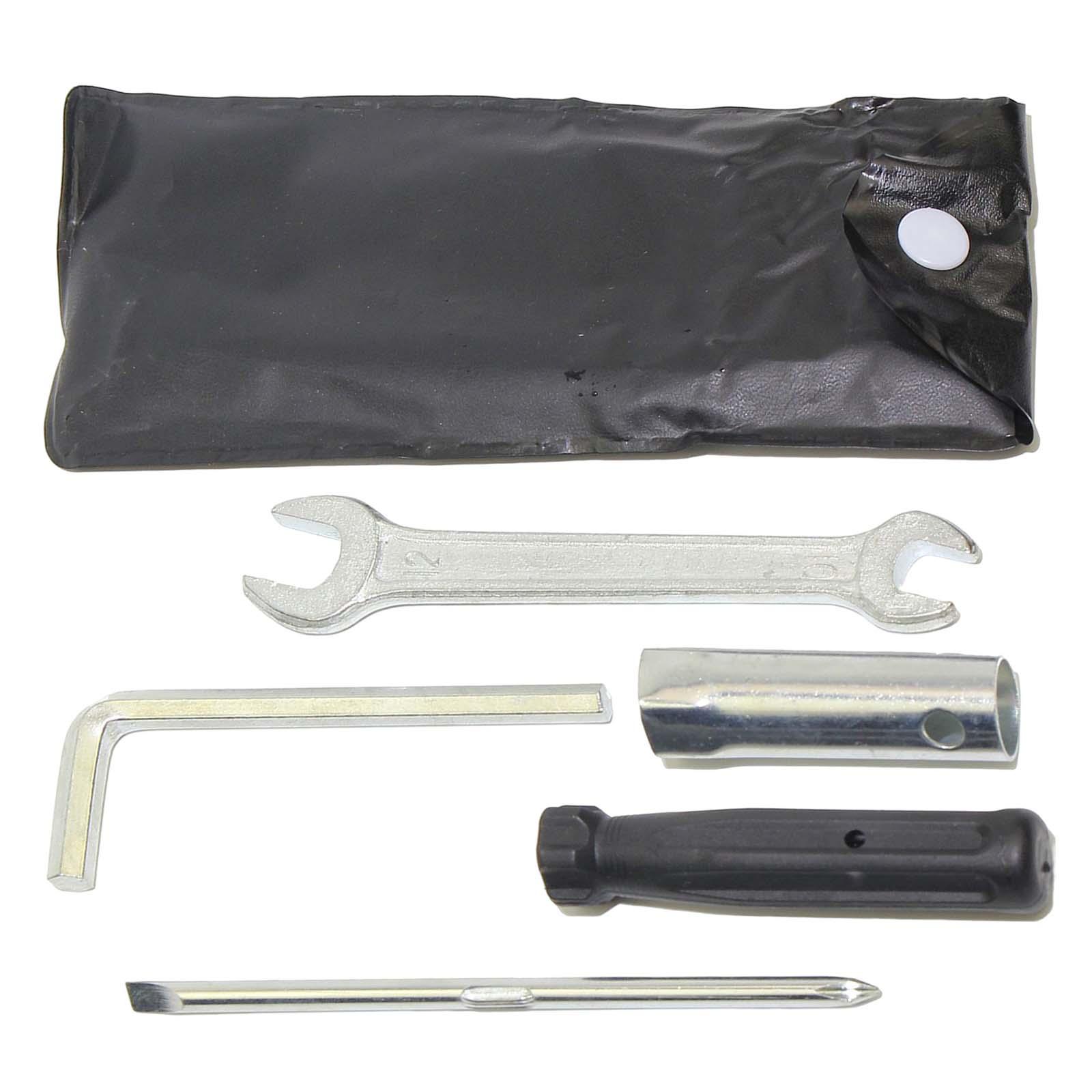 5Pcs Motorcycle Repair Tool Kit Maintenance Tool with Organizer Bag Sleeves Set Universal Motorcycle Kit for Electric Bikes
