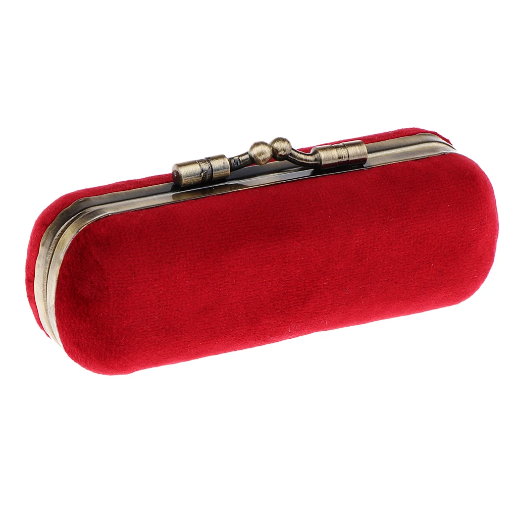  Case with Makeup Mirror for Purse - Decorative Holder with Gift Box - Velvet - Your s,Lip Balm,