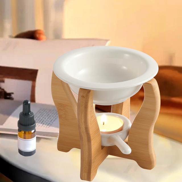 Ceramic Candle Holder Essential Oil Burner Diffuser Furnace