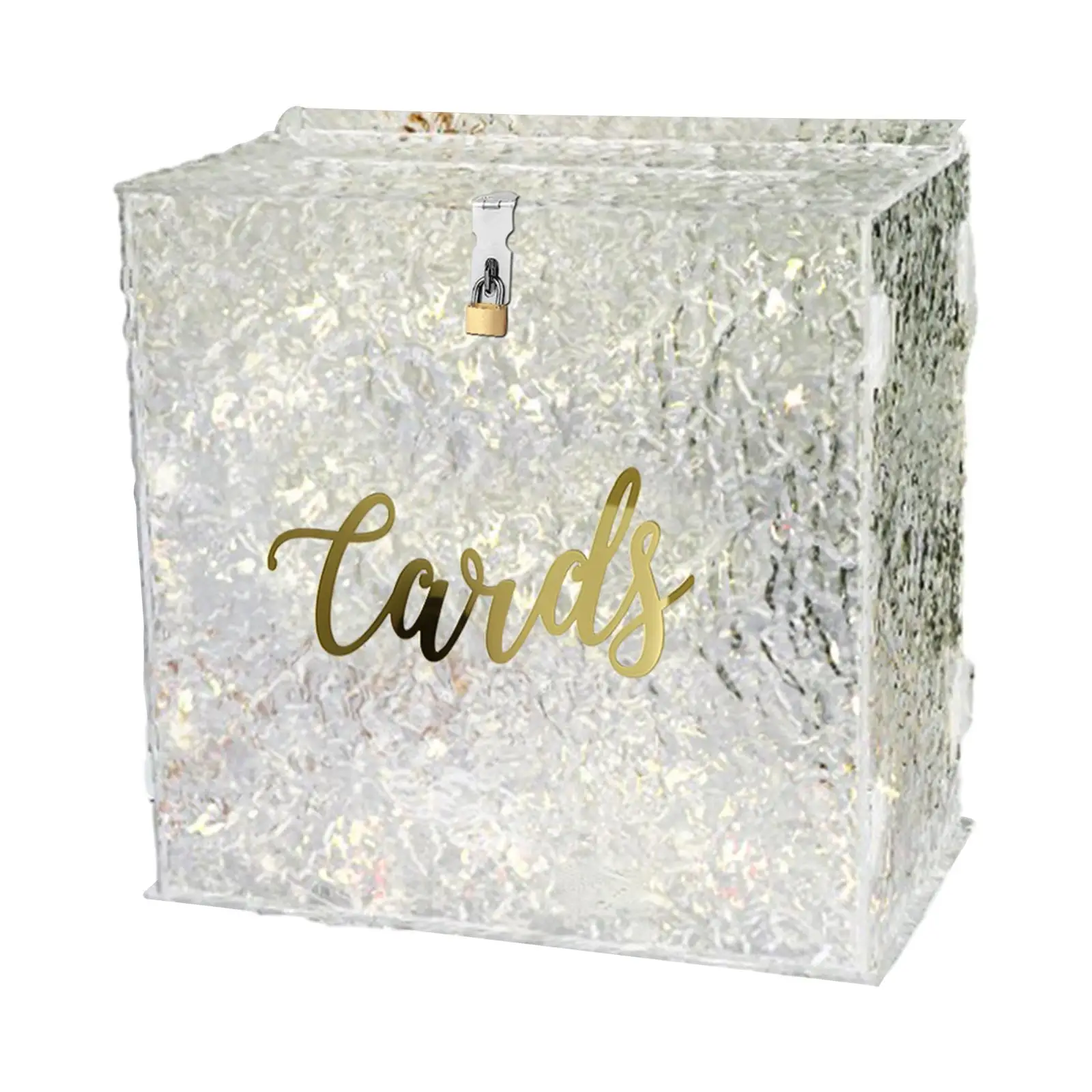 Wedding Envelope Boxes Party Favors Acrylic Wedding Cards Box Envelop Card Box for Party Wedding Anniversary Birthday Decoration