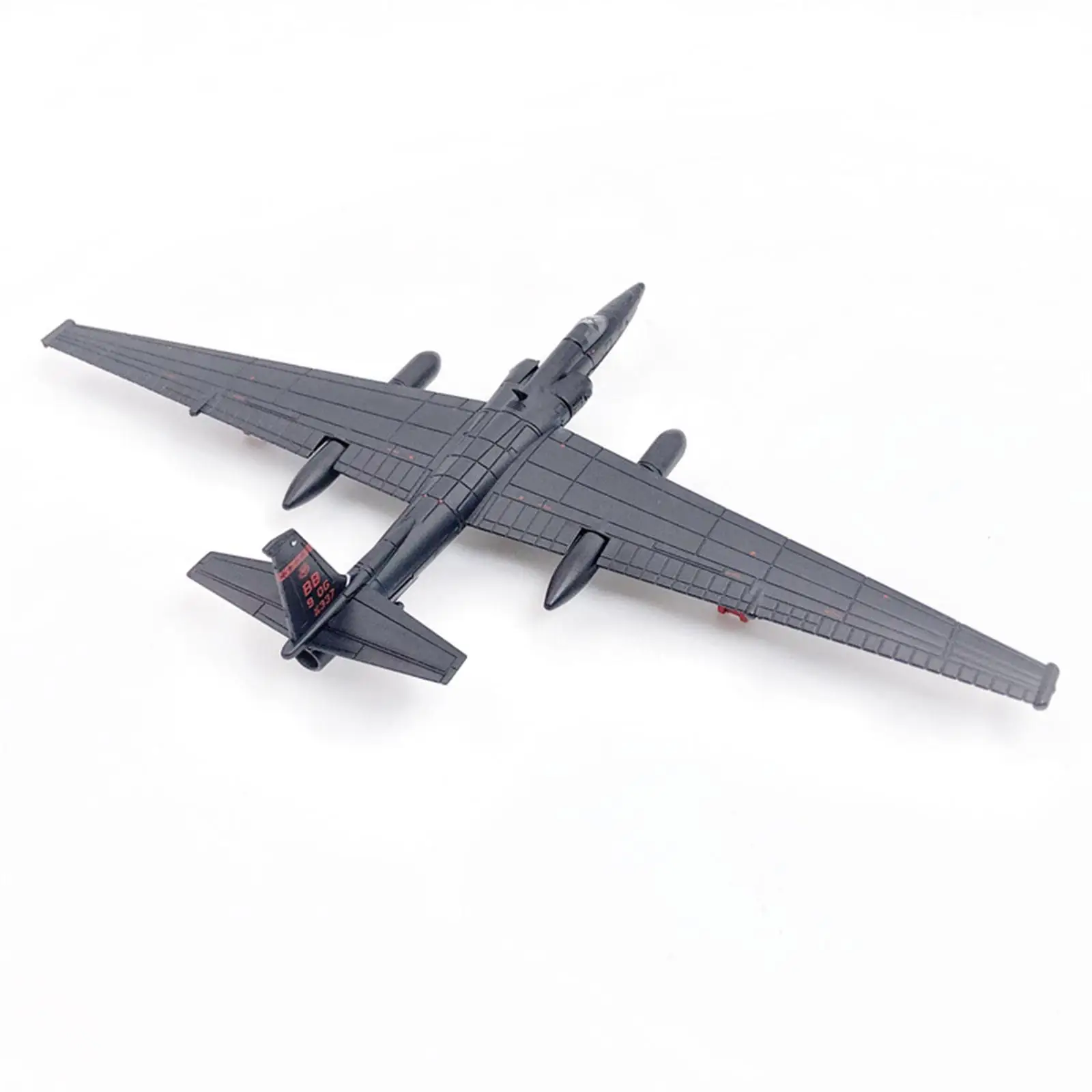 1/144 U2 Reconnaissance Aircraft Model with Stand, Aviation Collectibles
