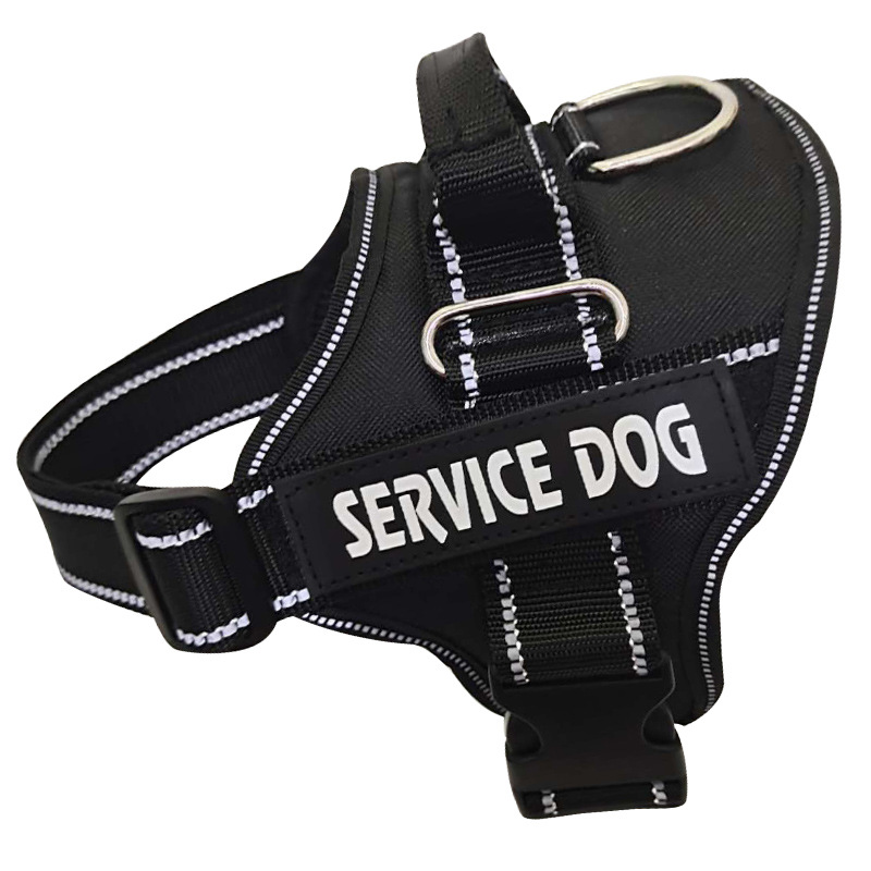 Customized Dog Harness Personalized Reflective Pet Harness For Small Medium Large Dogs Breathable Mesh Pad Dog Harness No Pull