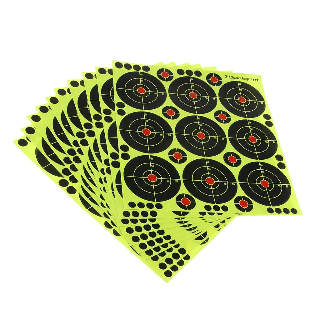 90 Pieces , Self Adhesive  s Hunting  Range Training Accessories