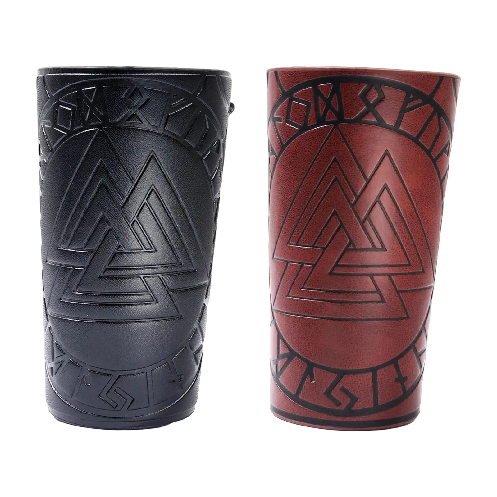 Cosplay Bracers Triangle Pattern Wrist Guard for Stage Show