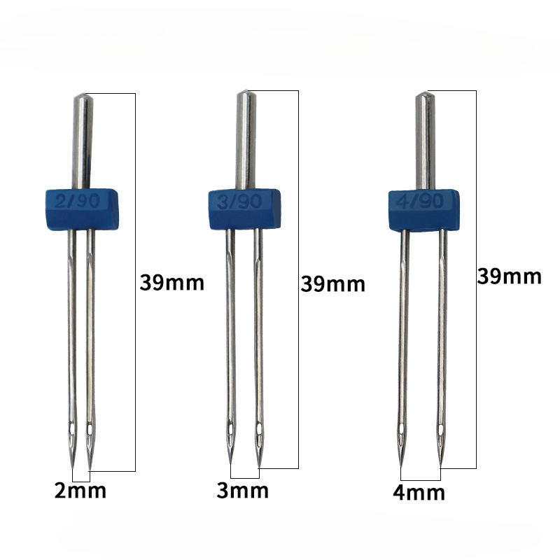 Title 4, 2/3/4mm Twin Needles Set Double Needle Househo...